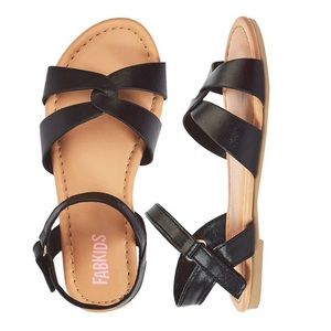 6/$19 🦋 Kids black sandals